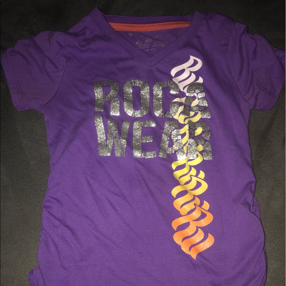 Purple roca wear shirt